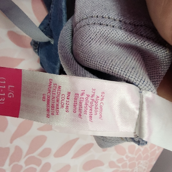 **3/20 no boundaries elastic waist denim jeans size large - Picture 5 of 5